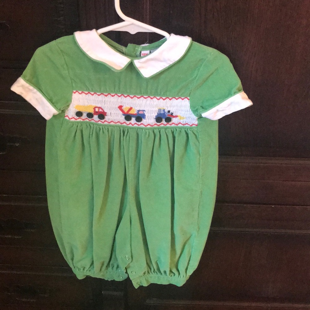 Boys Smocked bubble